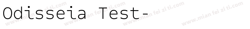 Odisseia Test字体转换